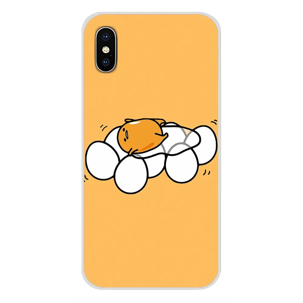 Милые ленивые яйца gudetama для Huawei Mate Honor 4C 5C 5X 6X 7 7A 7C 8 9 10 8C 8X 20 Lite Pro Аксессуары чехлы
