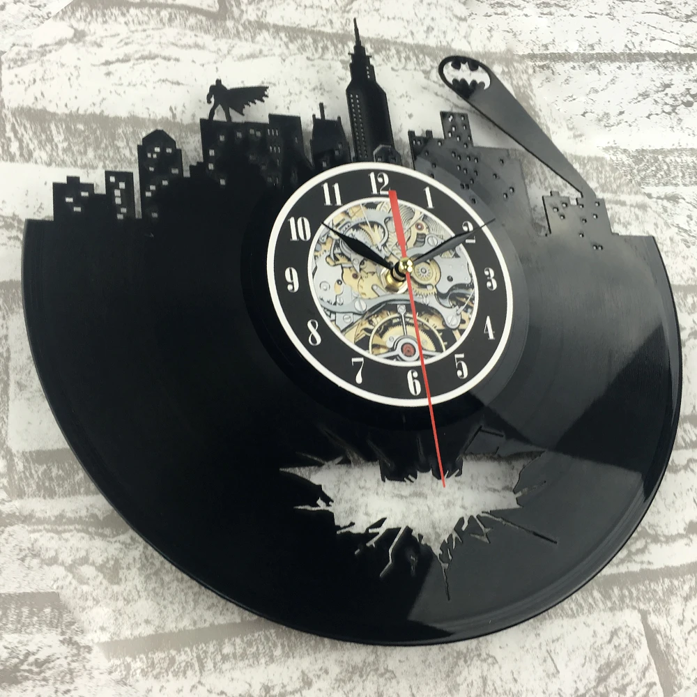 2020 Горячие CD виниловые записи настенные часы современный дизайн классический