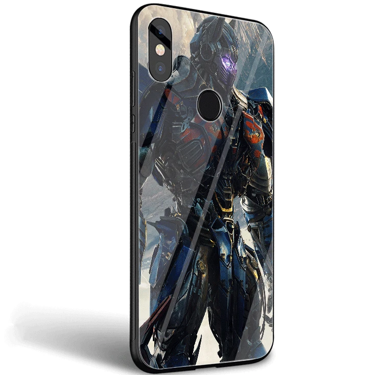 Cell Phone Case Glass Transformers For Xiaomi Mi 8 Lite A1 A2 5X 6X 9 Redmi Note 5 6 7 Pro 6A 4X Pocophone F1 Cover | Мобильные