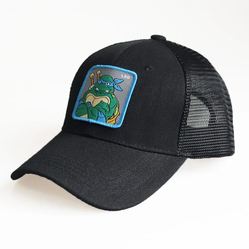 Бейсболка Leo Man Snapback для мальчиков подростковые Черепашки ниндзя летняя хип хоп