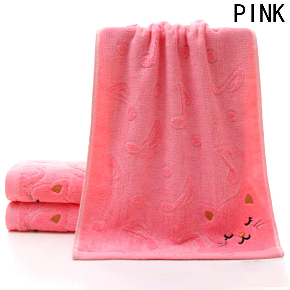 1 шт. полотенце из микрофибры с мультяшным рисунком детское мягкое Впитывающее