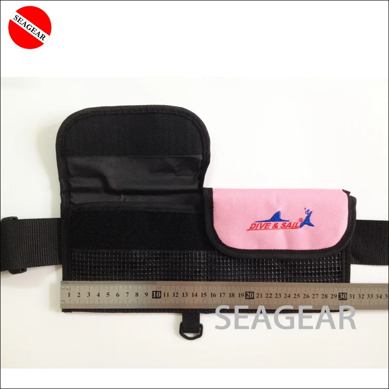 Ремень для дайвинга с аквалангом 4 кармана экономии веса 3 цвета сетчатый ремень