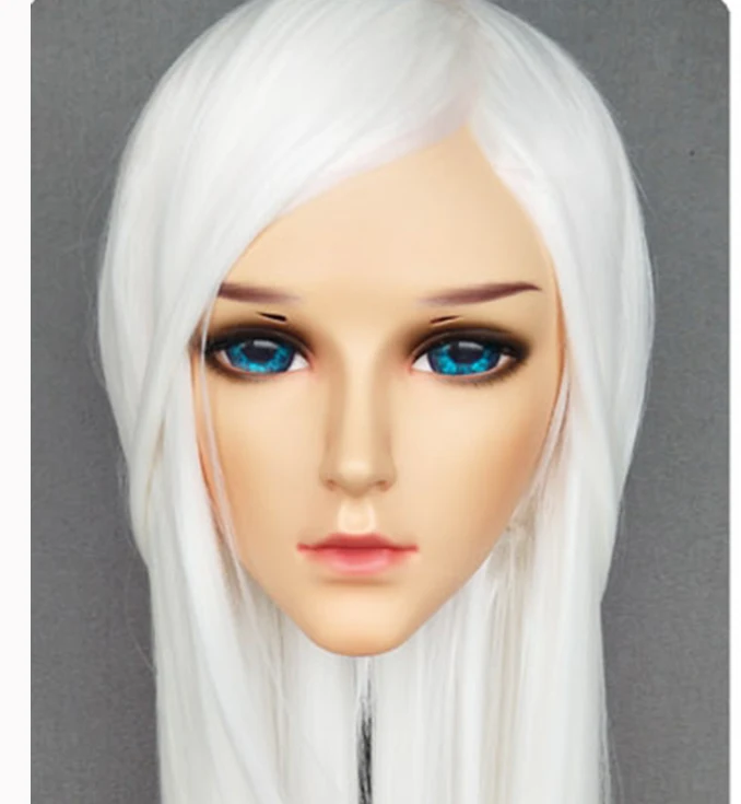 (Yao 01) Мужской/мальчик/мужчина половина головы маска кигуруми с BJD глаза Косплэй