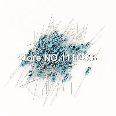 

60 x Axial Lead Colored Ring Metal Film Resistor Resistance 560Ohm 1/2W +/-1%