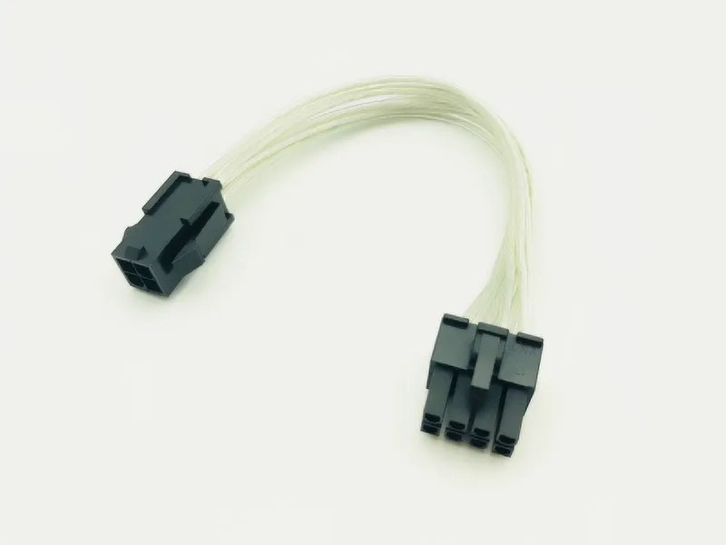 1 шт. 8Pin к 4Pin адаптер кабеля питания 8P папа гнездо ЦП материнской плате кабель для