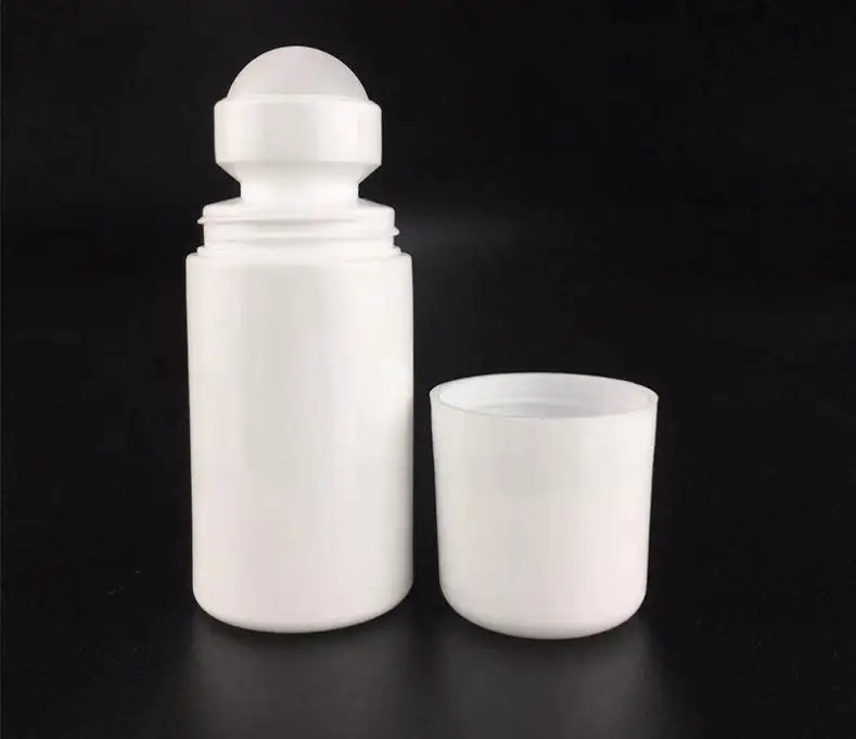 

100ml White Roll Plastic Bottle Empty Roller Bottles 100CC Roll-on Ball Bottle Deodorant Perfume Lotion Light Container SN1691