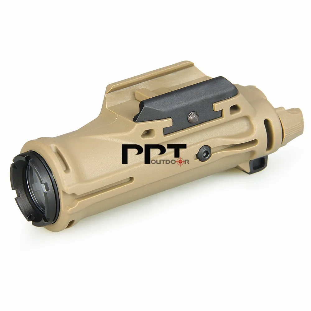 Светодиодный тактический вспышки светильник XH15 Airsoft Белый светодиодный Яркость