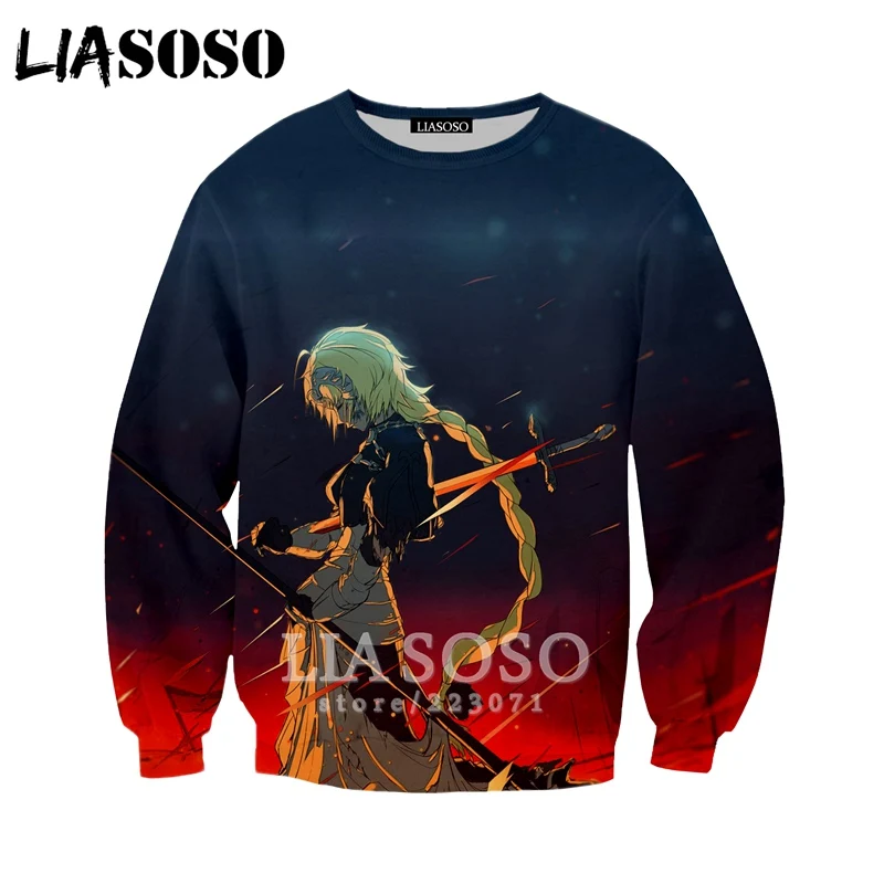 Фото LIASOSO Autumn Fashion Hoodie Men Women 3D Print Anime Fate Grand Order Sweatshirt Casual Unisex Long-Sleeve Pullover A127-14 Мужская LIASOSO Autumn Fashion Hoodie Men Women 3D Print Anime Fate Grand Order Sweatshirt Casual Unisex Long-Sleeve Pullover A127-14 Мужская