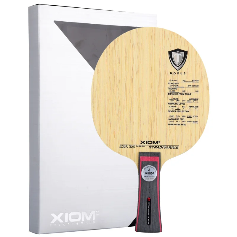 Ракетка для настольного тенниса XIOM STRADIVARIUS 5 wood + 2 carbon Fast attack Loop ракетка пинг понга
