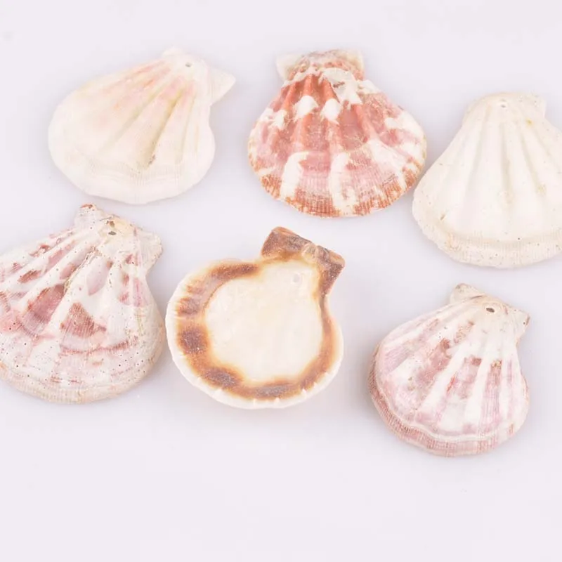 35-40mm 10pcs Natural Shell Loose Beads for Scrapbook Craft jewelry making DIY TRS0222X | Украшения и аксессуары
