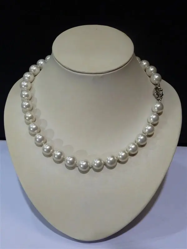 Rare Huge 12mm Genuine South Sea Purple Shell Pearl Necklace beads Collier Halsketten Big Sweater chain Golden | Украшения и