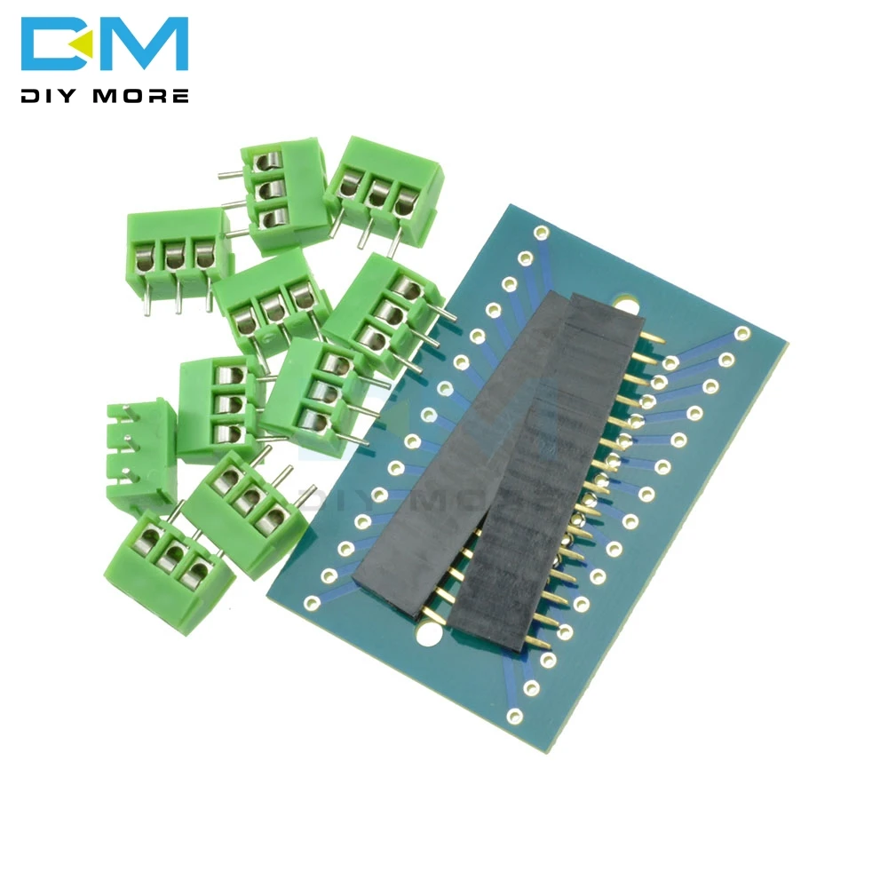 Плата расширения терминальный адаптер наборы сделай сам для Arduino NANO IO модуль V1.0