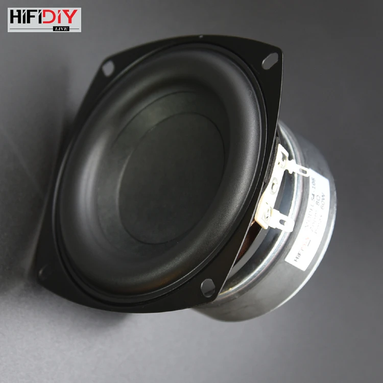 HI-FI DIY S4-105 4 дюйма 60 Вт аудио круглый НЧ динамик высокой мощности бас домашний кинотеатр 2,1 блок сабвуфера 2 кроссовер Lou динамик s