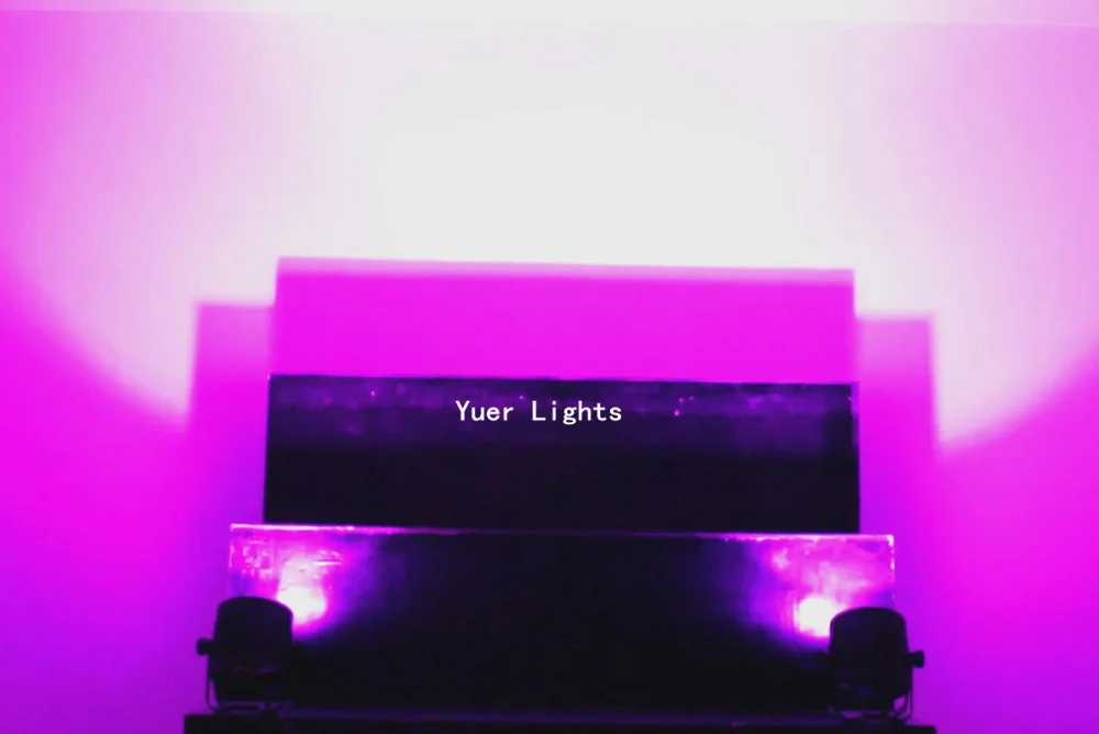 Новое поступление 8 упаковок COB Светодиодные светильники 60 Вт RGB 3 в 1 luce della lavata di