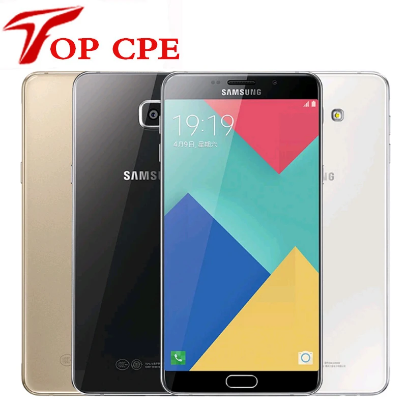 samsung Galaxy A9, A9000, четыре ядра, 4G, LTE, две sim-карты, Smatphone, 6,0 дюймов, 13 МП ram, 3G rom, 32G, 1080 P, Wif, gps, мобильный телефон