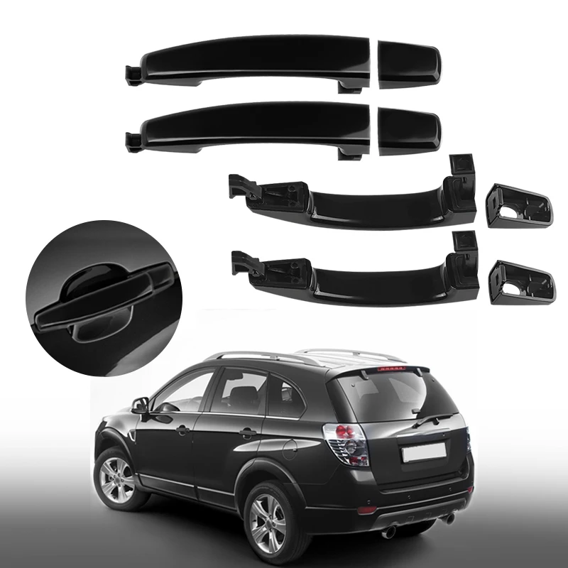 

4 PCS For Chevrolet AVEO Captiva For Saturn Vue Exterior Door Handle Left & Right Outside Door Handle Car Outside Handle Bowl