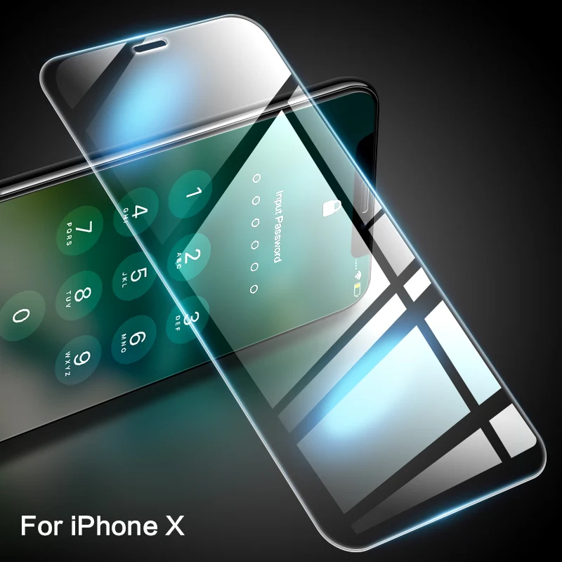 SmartDevil 6D полное покрытие закаленное стекло для iPhone X защита экрана Защитная