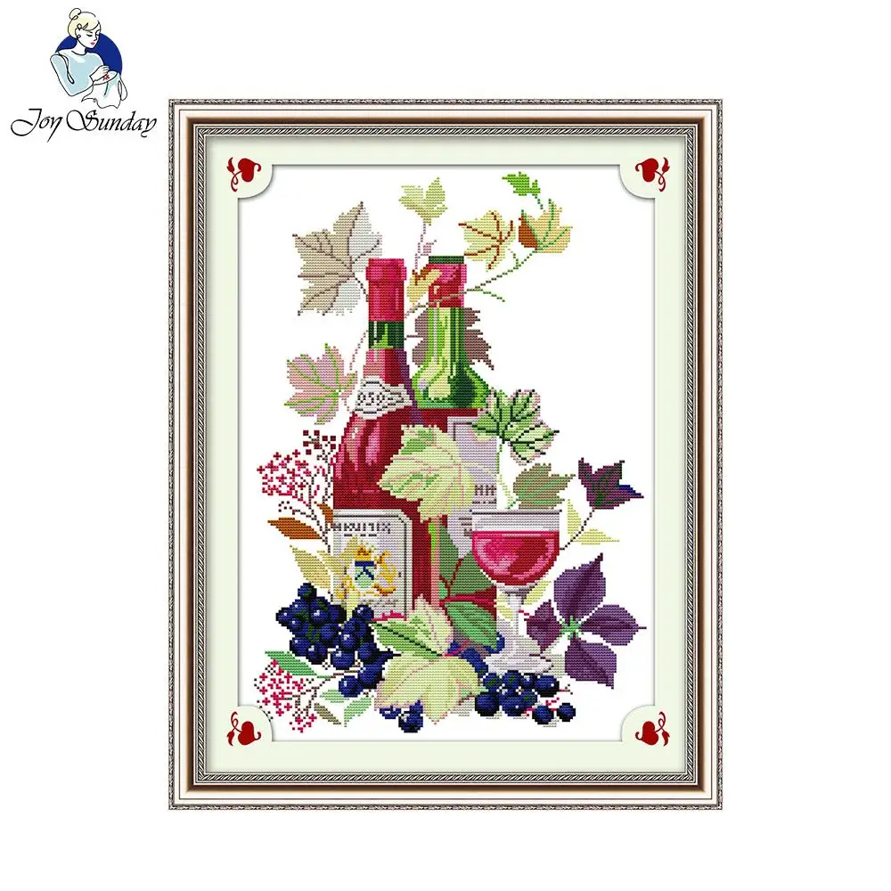 Набор для вышивки сделай сам Joy Sunday 14 карат 11 карат|cross stitch set|set for embroideryjoy sunday |