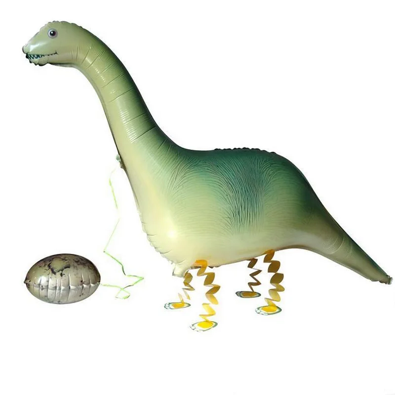 Горячая 1 шт. динозавров Шарики Прогулки Pet шар вечеринок животного Фольга гелий