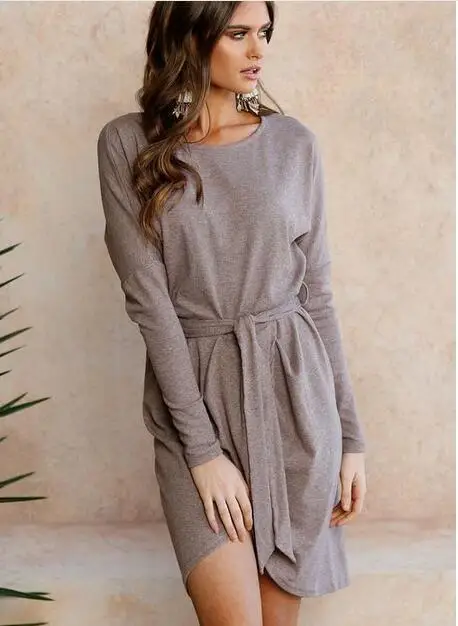 Женские платья AliExpress Осенняя распродажа новые модели мини-платья с