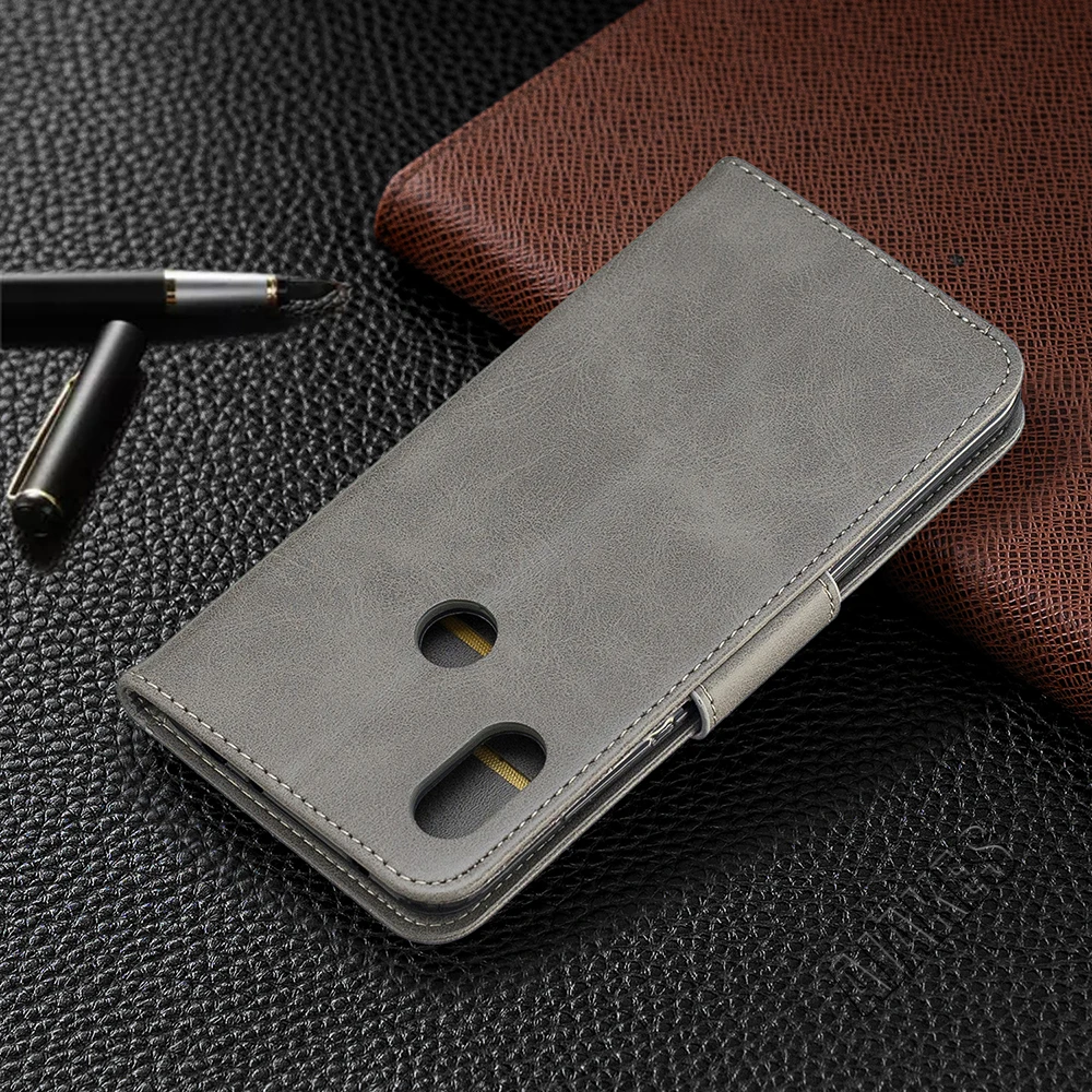 Винтажный чехол из искусственной кожи для Xiaomi Redmi 7 Note 7 6 Pro 5 Plus 6a A2 lite, бумажник, откидная подставка, отделения для карт, магнитная застежка