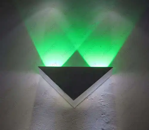 Треугольный светодиодный настенный светильник лампа для коридора дорожки