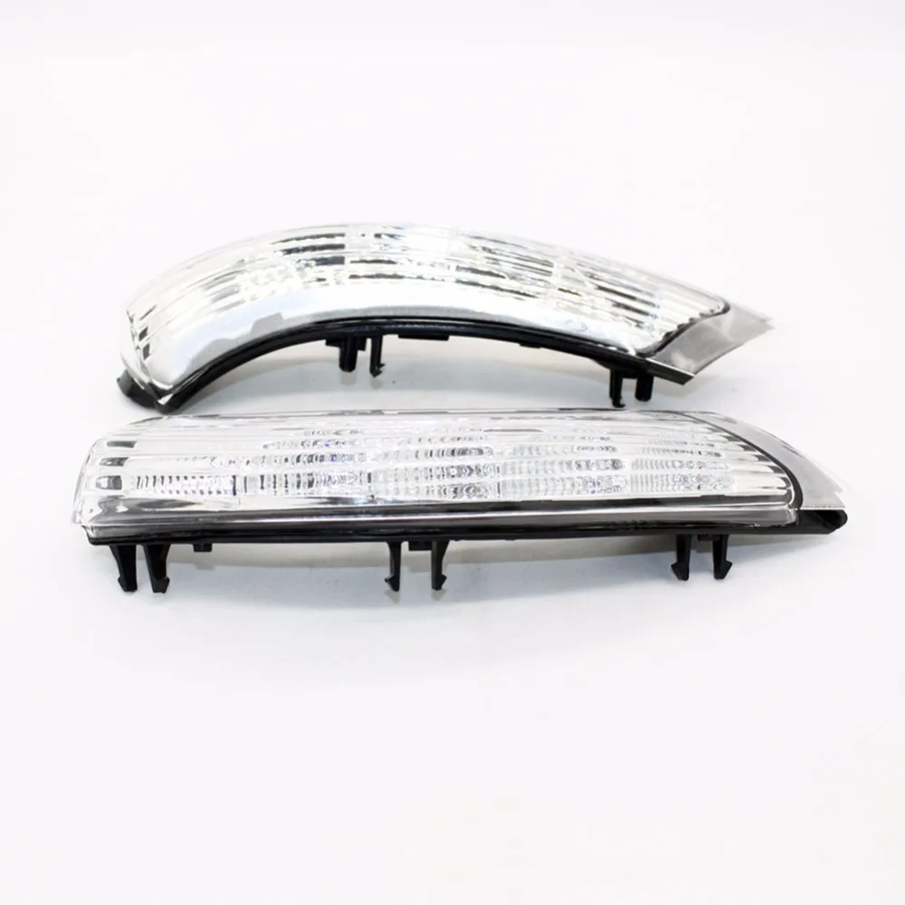 2 шт. правой и левой светодиодные боковые зеркала лампы автомобиля Зеркало