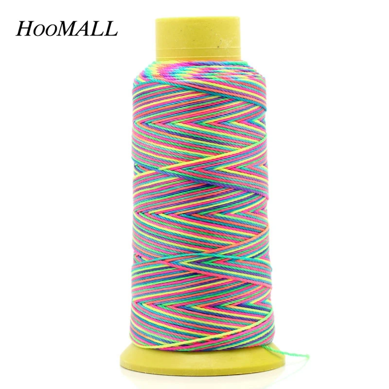 Цветная хлопчатобумажная нить Hoomall для шитья ручная работа вышивки 0 6 мм