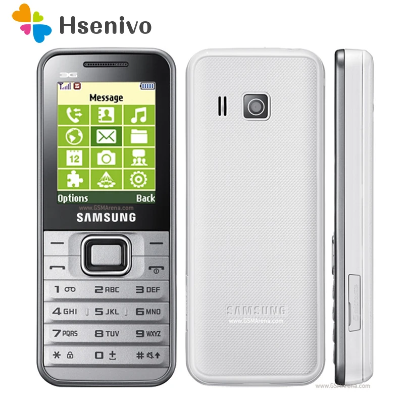 Samsung E3210 отремонтированы Оригинальный разблокированный GSM одной сим картой FM