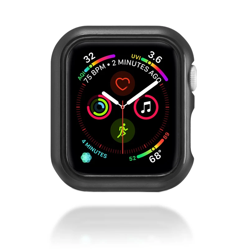 Чехол для часов Apple Watch 4 защитный чехол iwatch полосы 44 мм 40 ударопрочный бампер