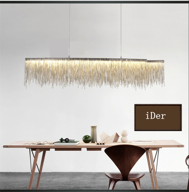 Постмодерн дизайнерские подвесные светильники скандинавский ресторан с