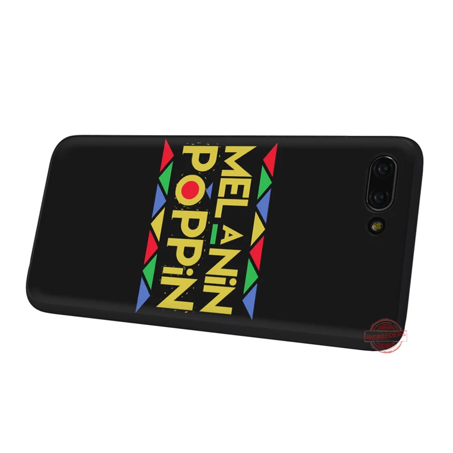 WEBBEDEPP 2 бунц меланина попсовое черная девочка мягкий чехол для Huawei P8 P9 P10 P20 P30 Lite рro