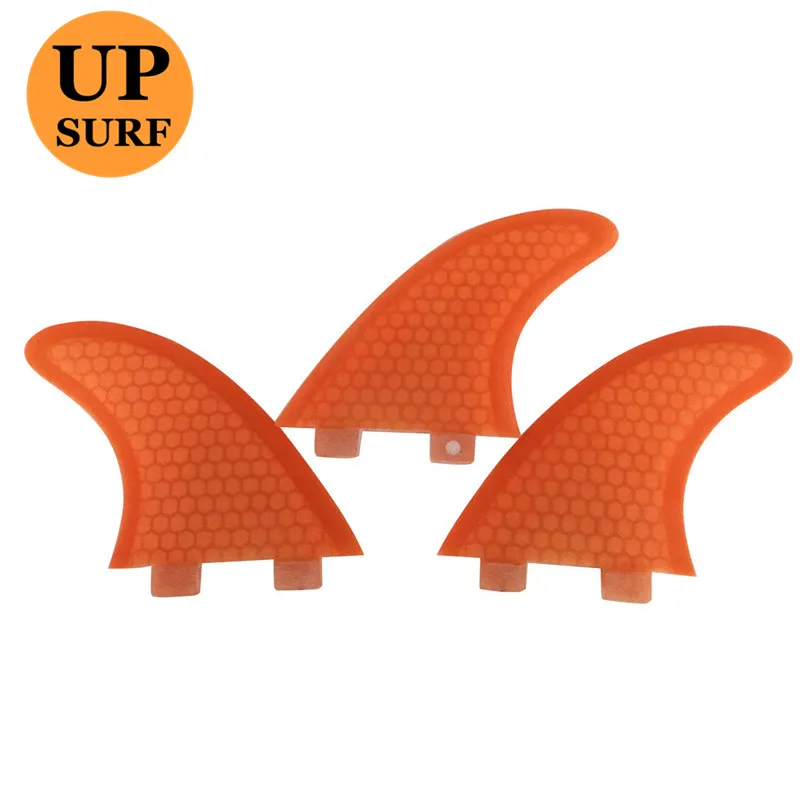 Ласты для серфинга FCS fin GX, G3, G5 FIN orange из стекловолокна сотовые ласты для серфинга