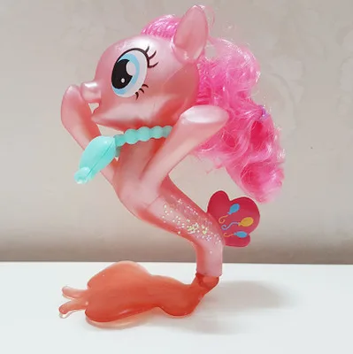 9 см Горячая ПВХ новая игрушечная лошадь принцесса рыба фигурка кукла красивая