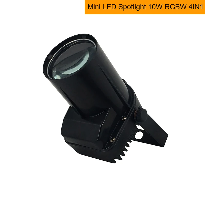 Led Spotlight 10W 1 шт. светодиодный 7x18 Вт RGBWA+ УФ-светильник с DMX512 6в1 сценический светильник с эффектом мытья диско-DJ 7x12 Вт 54x3 Вт 12x3 Вт Мини Светодиодный точечный светильник ing 10 Вт - Цвет: Led Spotlight 10W