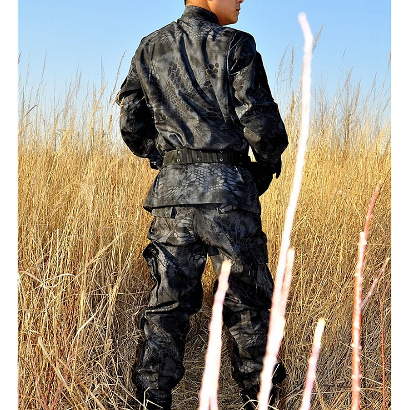 FG военные тактические брюки карго Униформа ветрозащитная камуфляжная Военная BDU