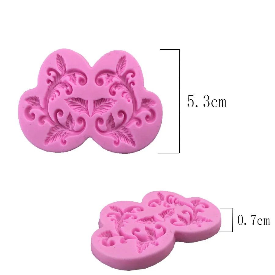 Силиконовая форма для торта в стиле ретро с кружевами кухонная выпечки