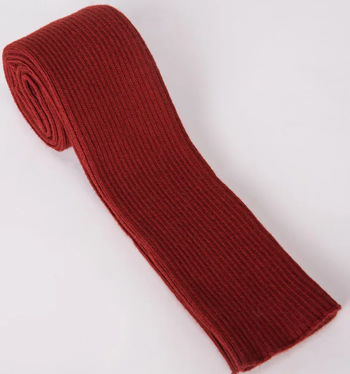 Jujube red YUNSHUCLOSET Осень и зима узор Модные женские вязаные кашемировые перчатки прямые трубы Стиль - Цвет: Jujube red