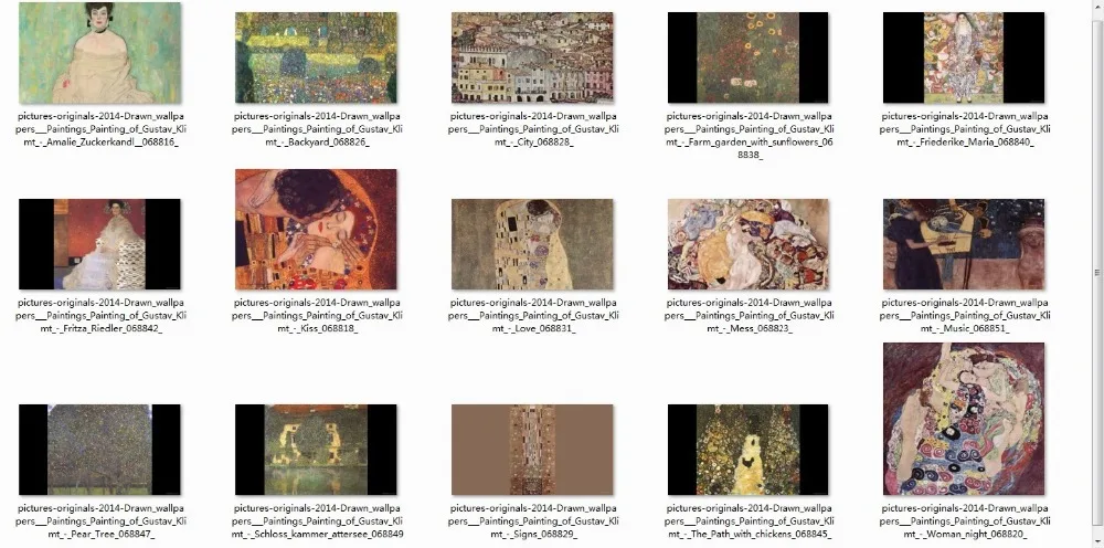 15 изображений в наличии картины магнитов на холодильник Gustav_Klimt всемирно