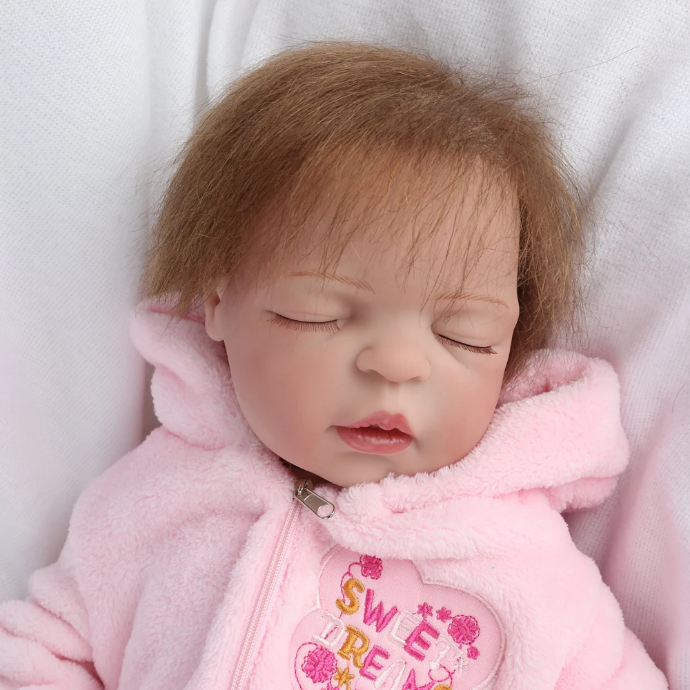 KAYDORA 22 дюймов виниловые Reborn Baby Doll реалистичные куклы новорожденных ручной работы