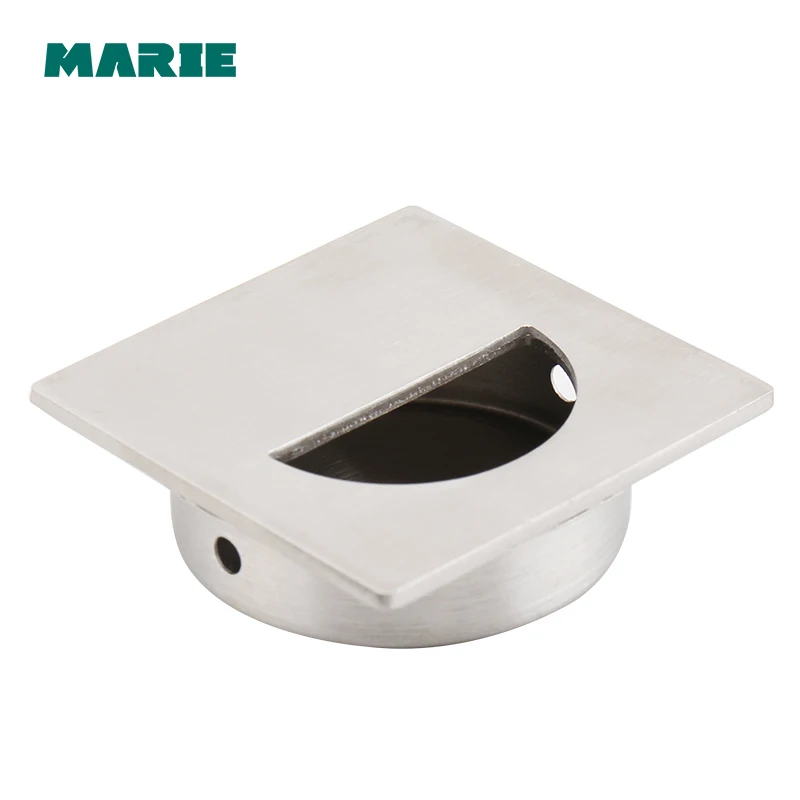 Утопленный дверной ручки из нержавеющей стали 304 ручка для скрытия мебели шкафа