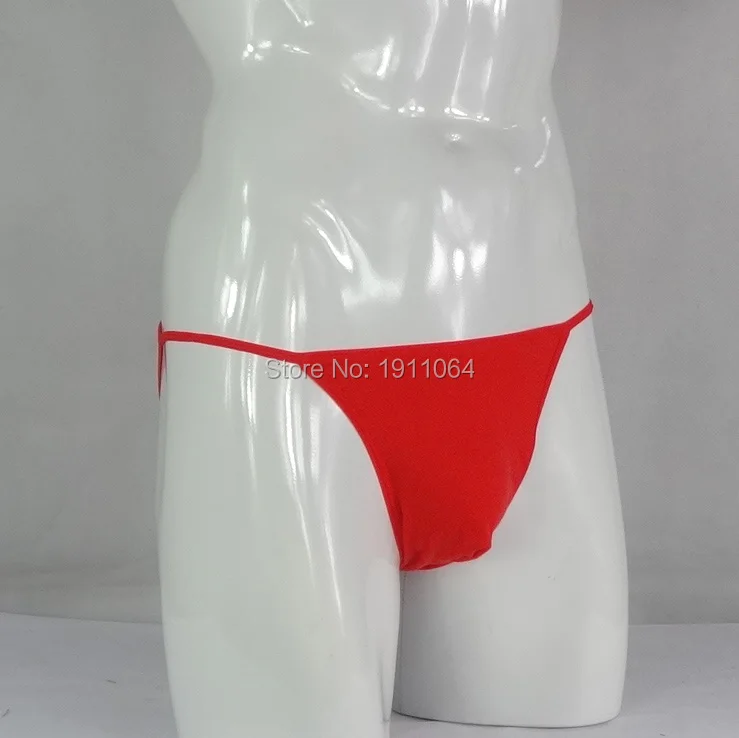 Мужское бикини из тонкого мягкого хлопка G342C цвета сексуальное нижнее белье
