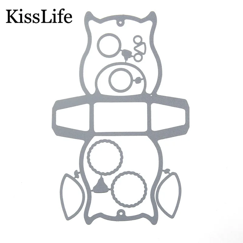 2019 новинка подарочная коробка с совой металлические пресс формы Kscraft для