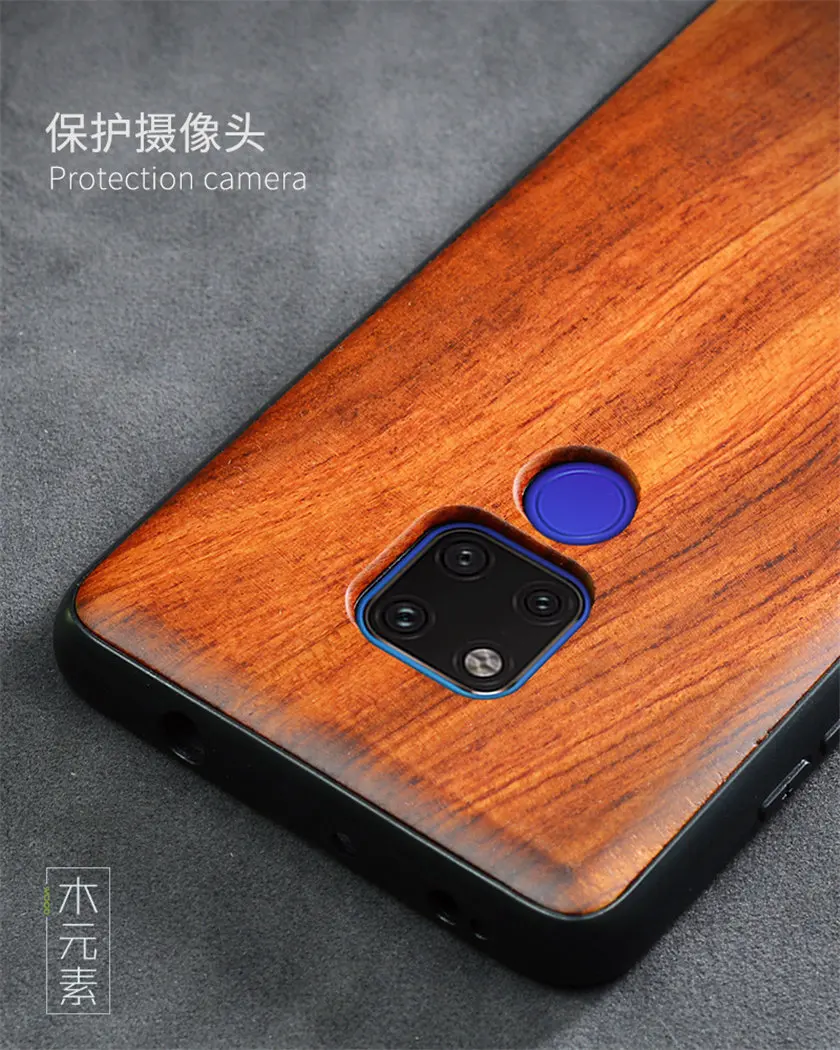 Резной деревянный ящик для huawei mate 20 huawei mate 20 pro противоударный чехол TPU бампер чехол для huawei mate 20 X чехол из дерева