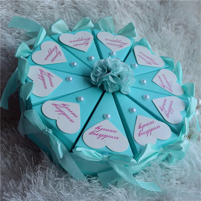 Силиконовые формы для выпечки коробки свадебные конфеты коробка для хранения продуктов контейнер подарочный бумажный пакет Свадебная вечеринка поставки 2 размера 10 шт/набор