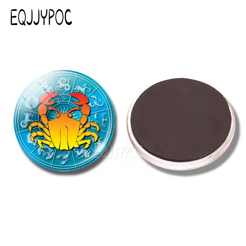 Знаки зодиака магнитные наклейки 30 мм магниты двенадцать созвездий Лев Дева | Дом