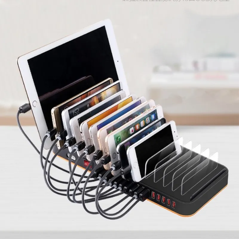 SZYSGSD Mutli USB зарядное устройство 15 портов быстрое для iPhone Samsung 3.5A зарядная док