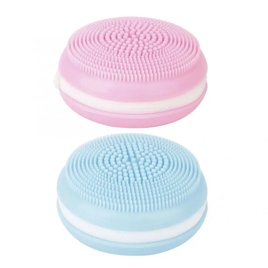Mini Electric Vibration Silicone Cleansing Brush Remove Blackhead Ultrasonic Massage Skin Care Face | Красота и здоровье
