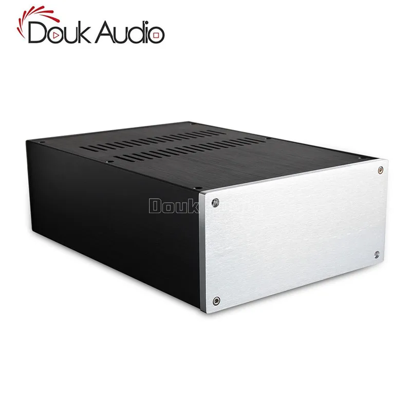 

Douk Audio Aluminum Chassis Amplifier Enclosure Pre-Amp Box PSU Case