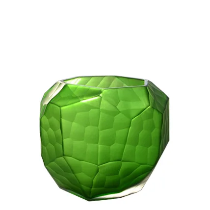 green 18x15x9cm M Цветная стеклянная ваза Ручная шлифовка резная Современная стильная настольная ваза для цветов геометрические Свадебные вазы декоративные для дома аксессуары - Цвет: green 18x15x9cm M